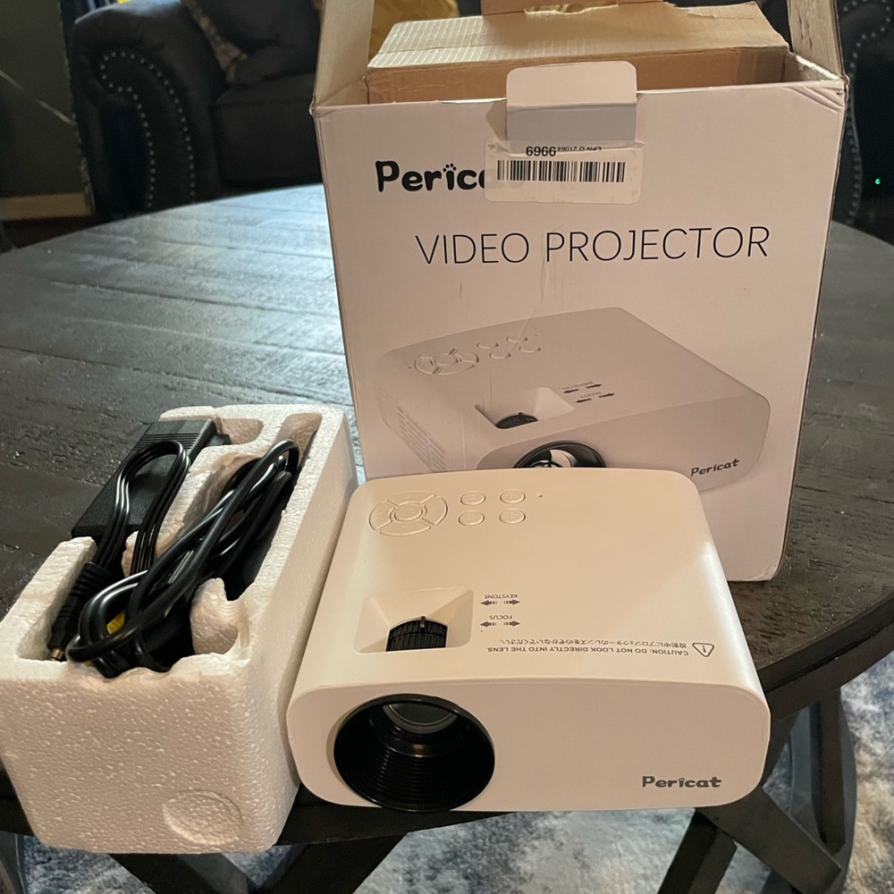 White Video Projector